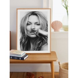 Постер в рамці "Kate Moss"