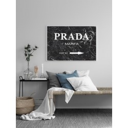 Постер в рамке "Prada"