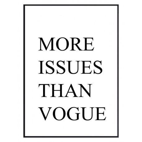 Комплект постеров в рамках "Vogue"