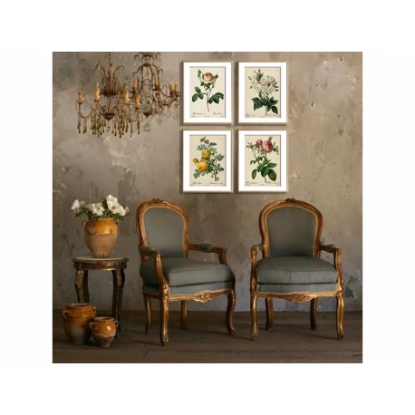 Комплект постерів "Botanical flowers"