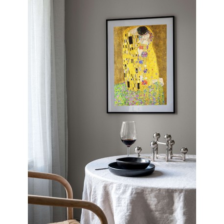 Постер в рамке "The Kiss. Gustav Klimt"