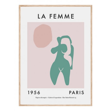 Комплект постеров в рамках "La Femme" Комплект постеров в рамках "La Femme"