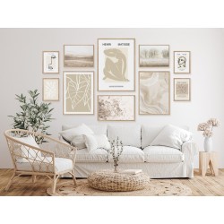 Комплект постерів в рамках "Natural"