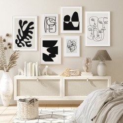 Комплект постерів в рамках "Abstract Art"