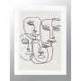 Комплект постеров в рамках "Abstract Art"