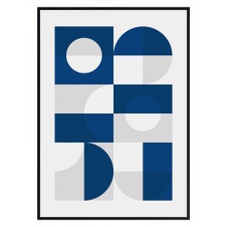 Комплект постеров в рамках "Modern Geometric"