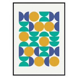 Комплект постеров в рамках "Modern Geometric"