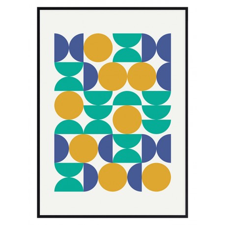 Комплект постерів в рамках "Modern Geometric"