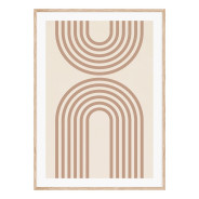 Комплект постеров в рамках "Geometric Art"