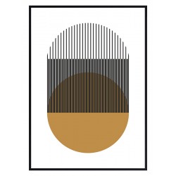 Комплект постеров в рамках "Geometric Art"