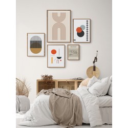 Комплект постеров в рамках "Geometric Art"