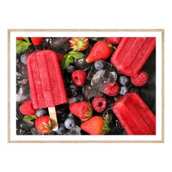 Комплект постерів в рамках "Fruit paradise"