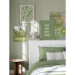 Комплект постеров в рамках "You are safe here"