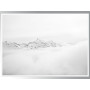 Постер "Black-white mountains"