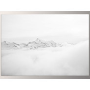 Постер "Black-white mountains"