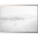 Постер "Black-white mountains"