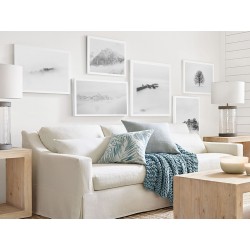 Постер в рамці "Black-white mountains"