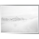 Постер в рамці "Black-white mountains"