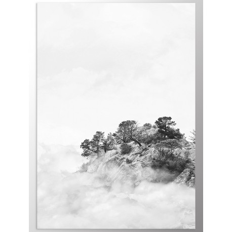 Комплект постеров "Black-white mountains"