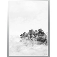 Комплект постерів в рамках "Black-white mountains"