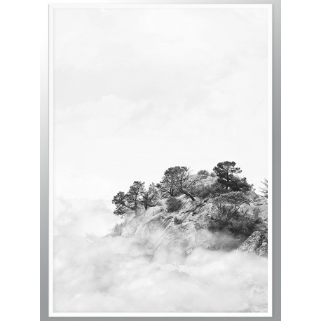 Комплект постерів в рамках "Black-white mountains"