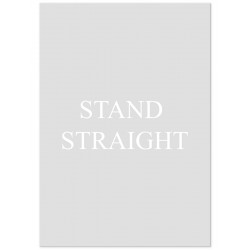 Комплект постерів "Stand straight"