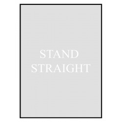Комплект постерів в рамках "Stand straight"