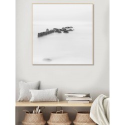 Постер в рамке "At sea"