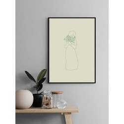 Постер в рамке "С Днем рождения!"