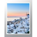 Постер в рамке "Santorini"