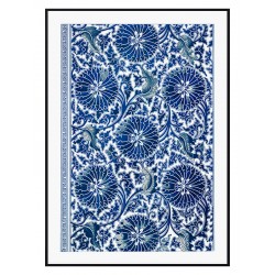 Постер в рамке "Китайский орнамент 1867 г"