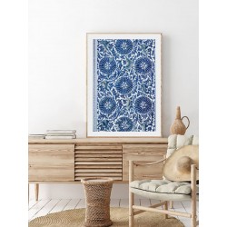 Постер в рамке "Китайский орнамент 1867 г"