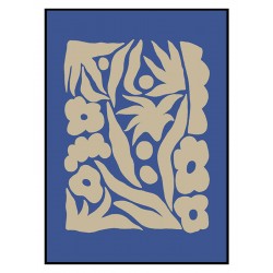 Постер в рамке "Art Blue Grass"