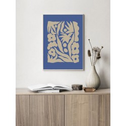 Постер в рамке "Art Blue Grass"