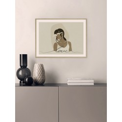 Постер в рамке "Love"