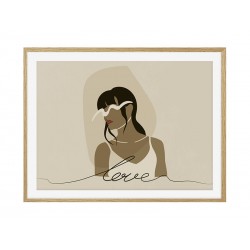 Постер в рамці "Love"