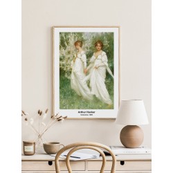 Постер в рамці "Невинність. Артур Хакер. 1899"