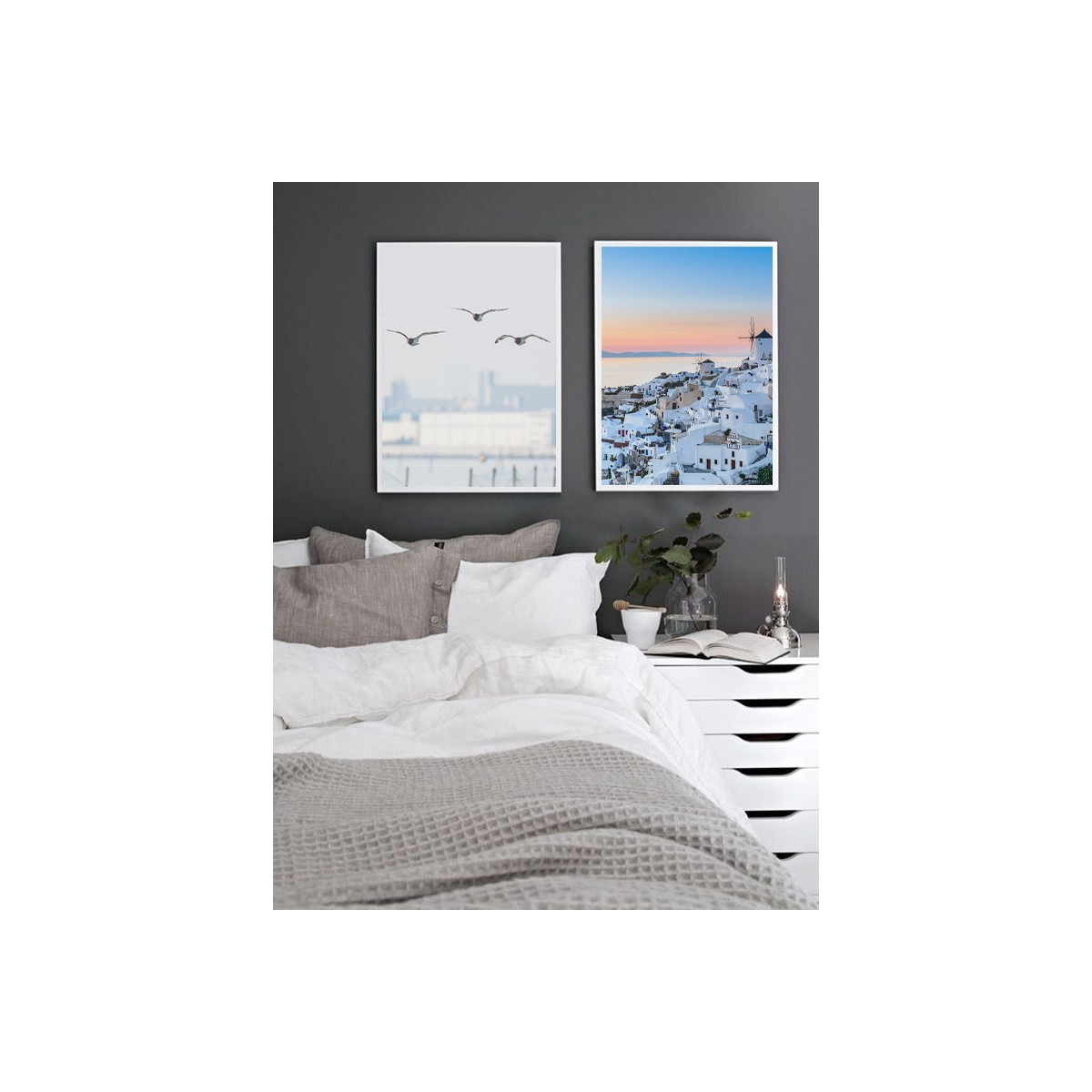 Комплект постерів "Santorini"