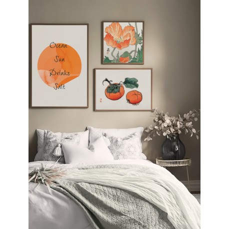 Постер в рамке "Poppy Art"