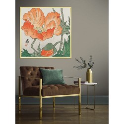 Постер в рамке "Poppy Art"