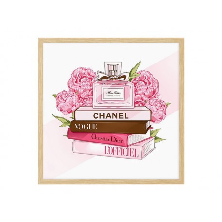 Комплект постеров в рамках "Chanel"
