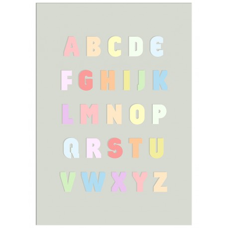 Постер "ABC"