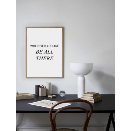 Постер "Be all there"