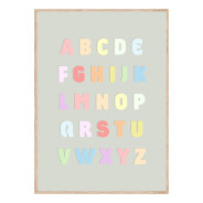 Постер в рамке "ABC"