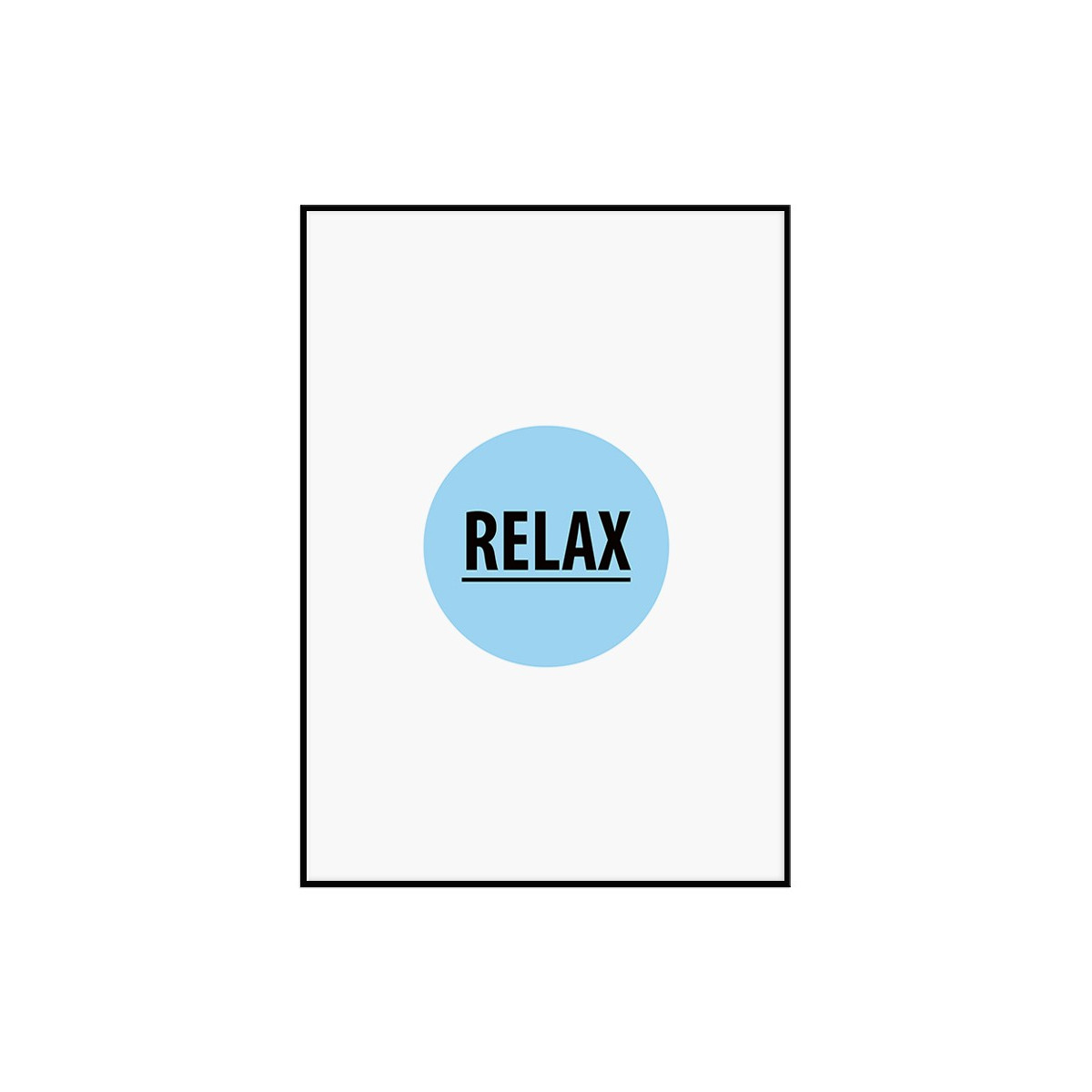 Постер в рамці "Relax"