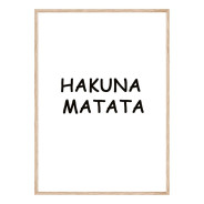 Постер в рамке "Hakuna Matata"