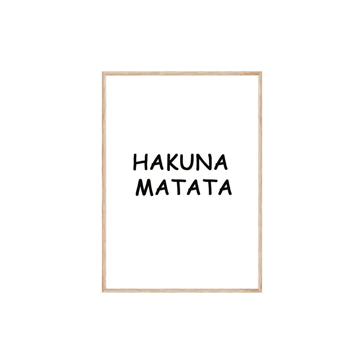 Постер в рамке "Hakuna Matata"