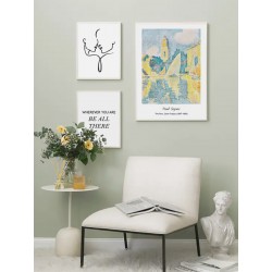 Постер в рамці "Be all there"