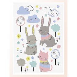 Комплект постеров в рамках "Dream"