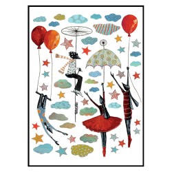 Комплект постерів в рамках "Flight"